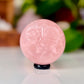 Rose Quartz Face Sphere