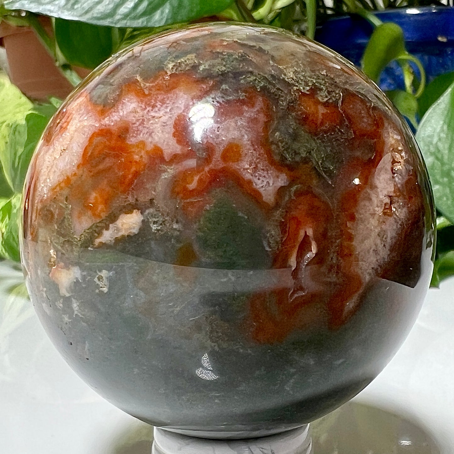 Carnelian Moss Agate