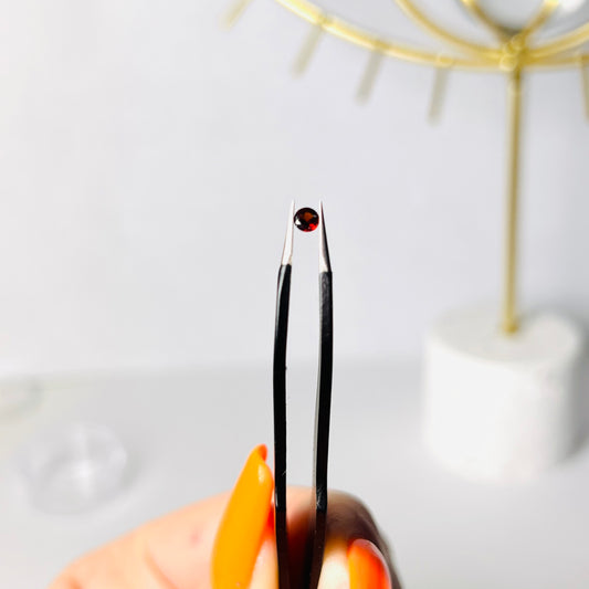 Garnet Facet - 3mm Round Cut