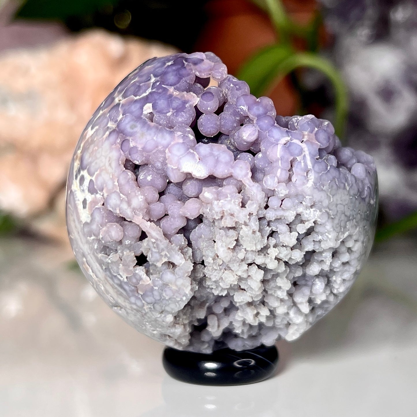 Grape Agate Sphere