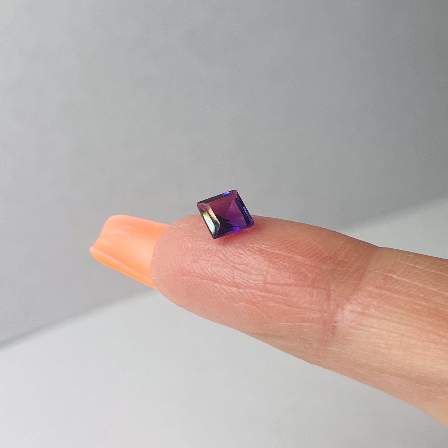 Amethyst Facet - 5mm Princess Cut