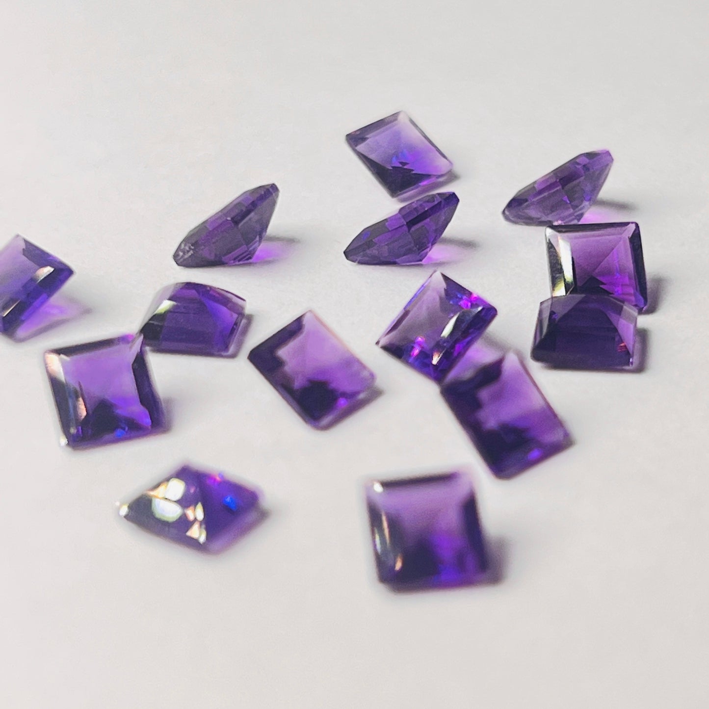 Amethyst Facet - 5mm Princess Cut