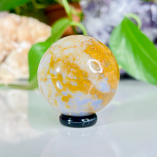 Yellow Agate Sphere