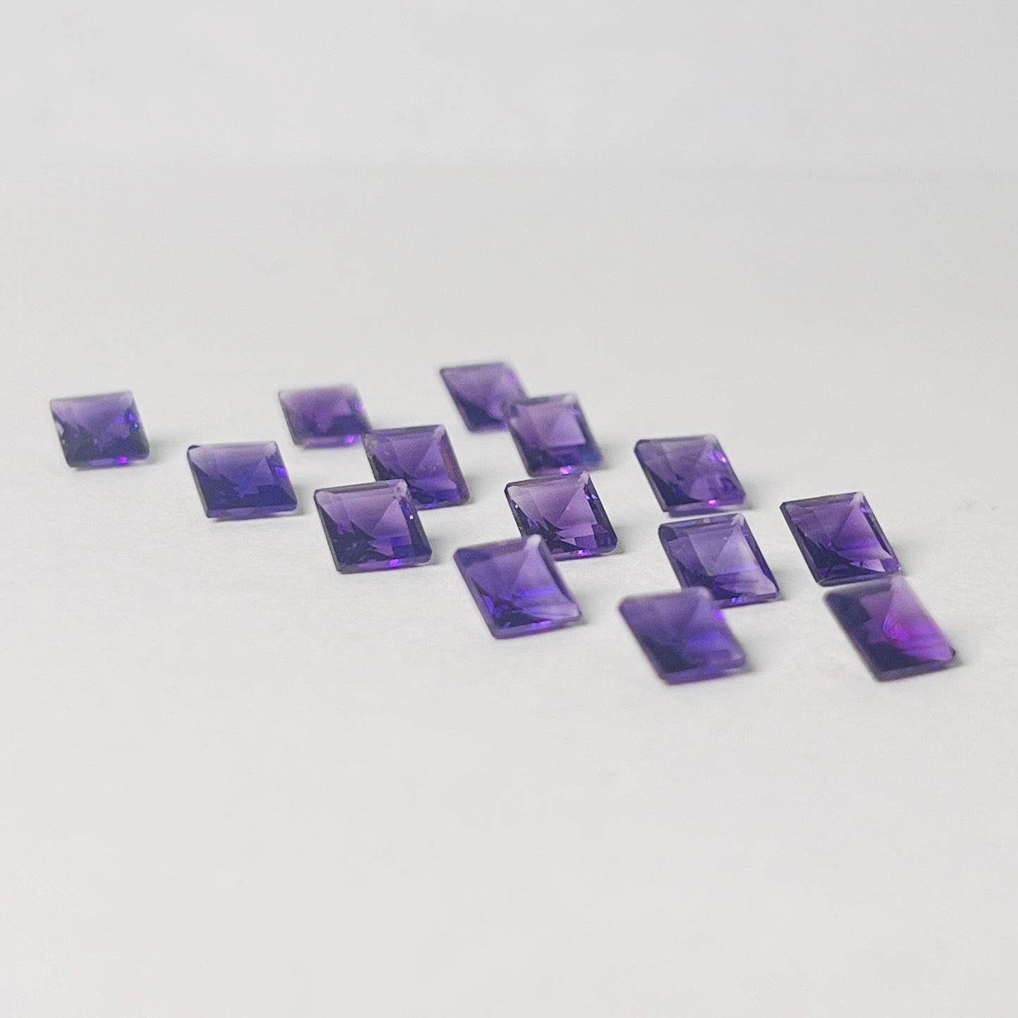 Amethyst Facet - 5mm Princess Cut