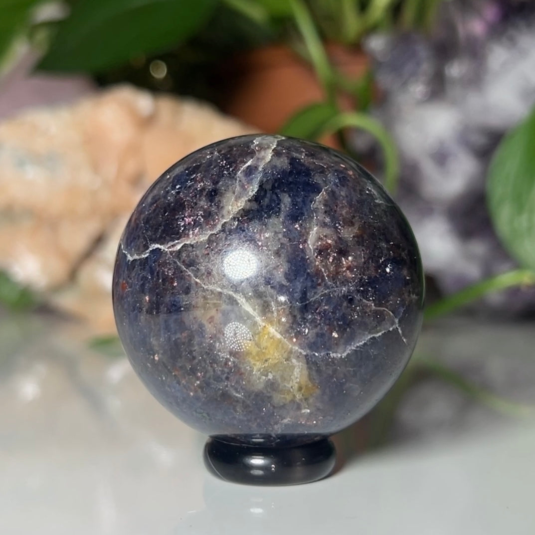 Iolite Sphere