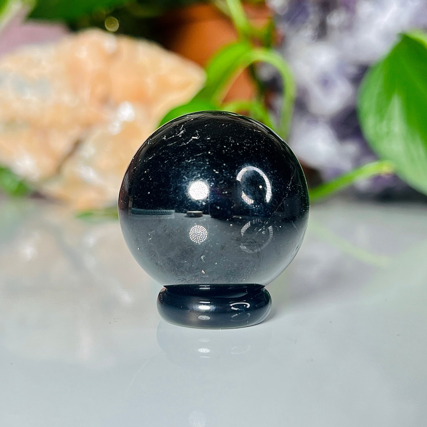 Black Tourmaline Sphere