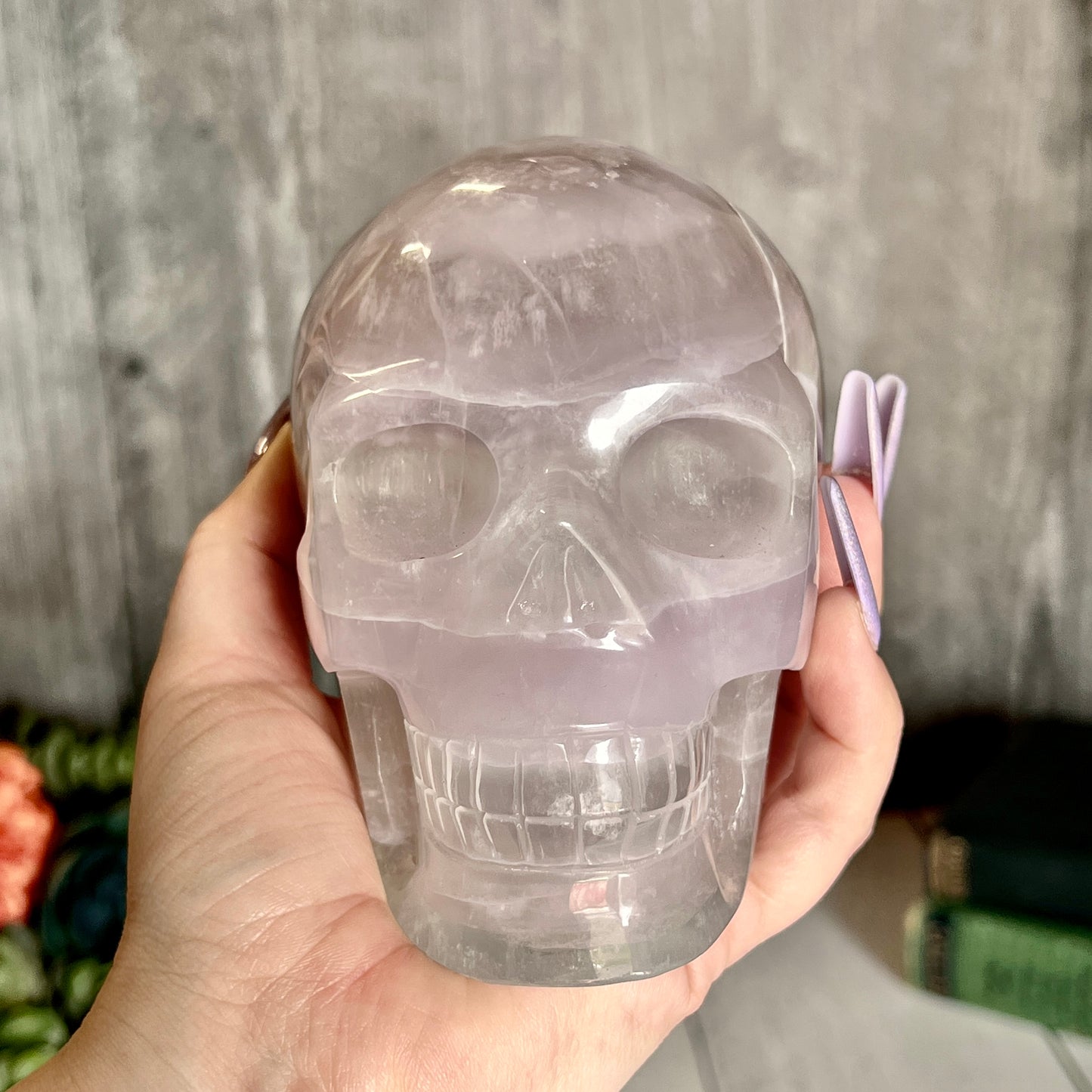 Fluorite Skull