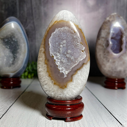 Druzy Agate Eggs