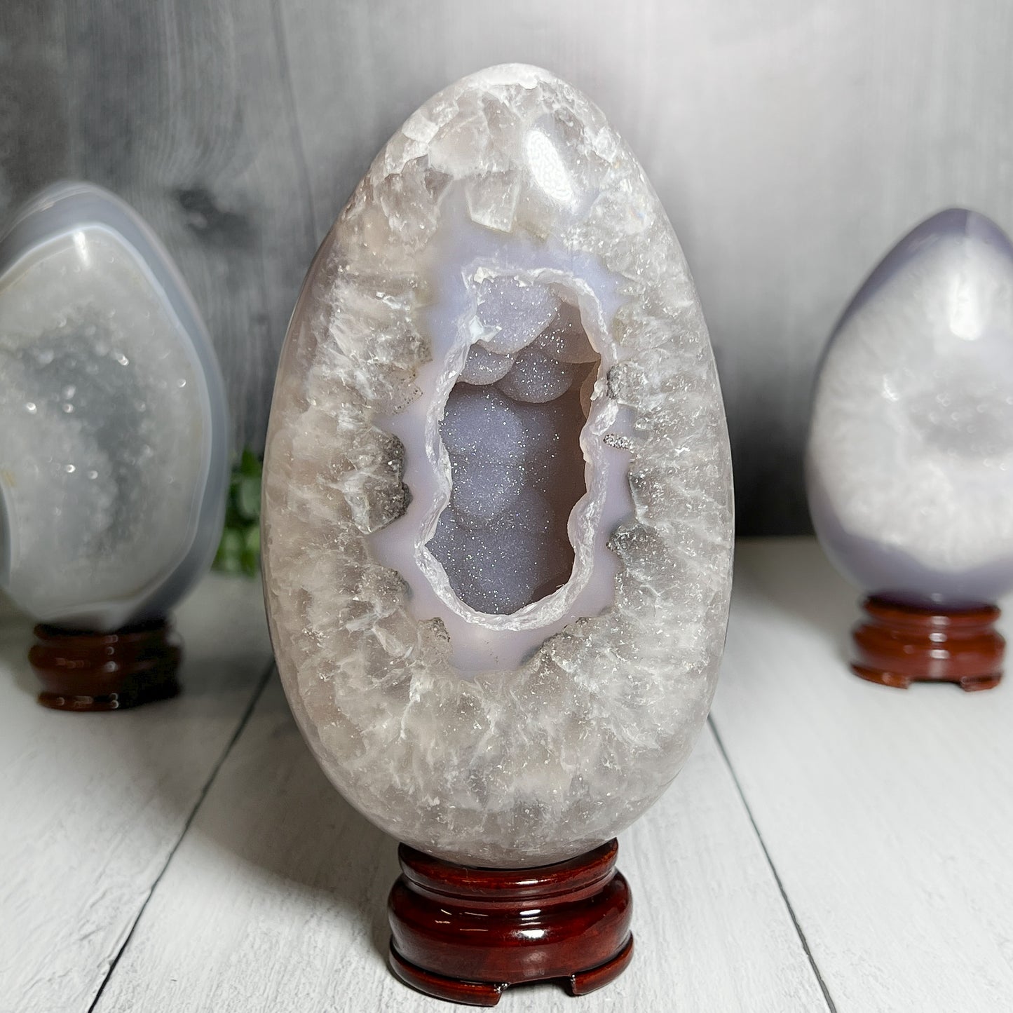 Druzy Agate Eggs