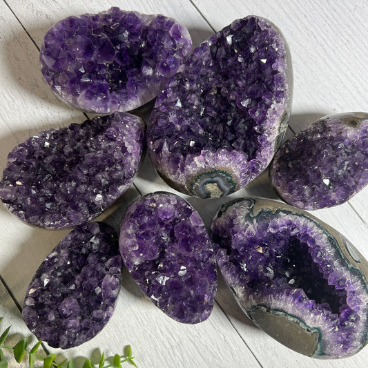 Amethyst Eggs