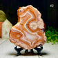 Carnelian and Flower Agate Slabs