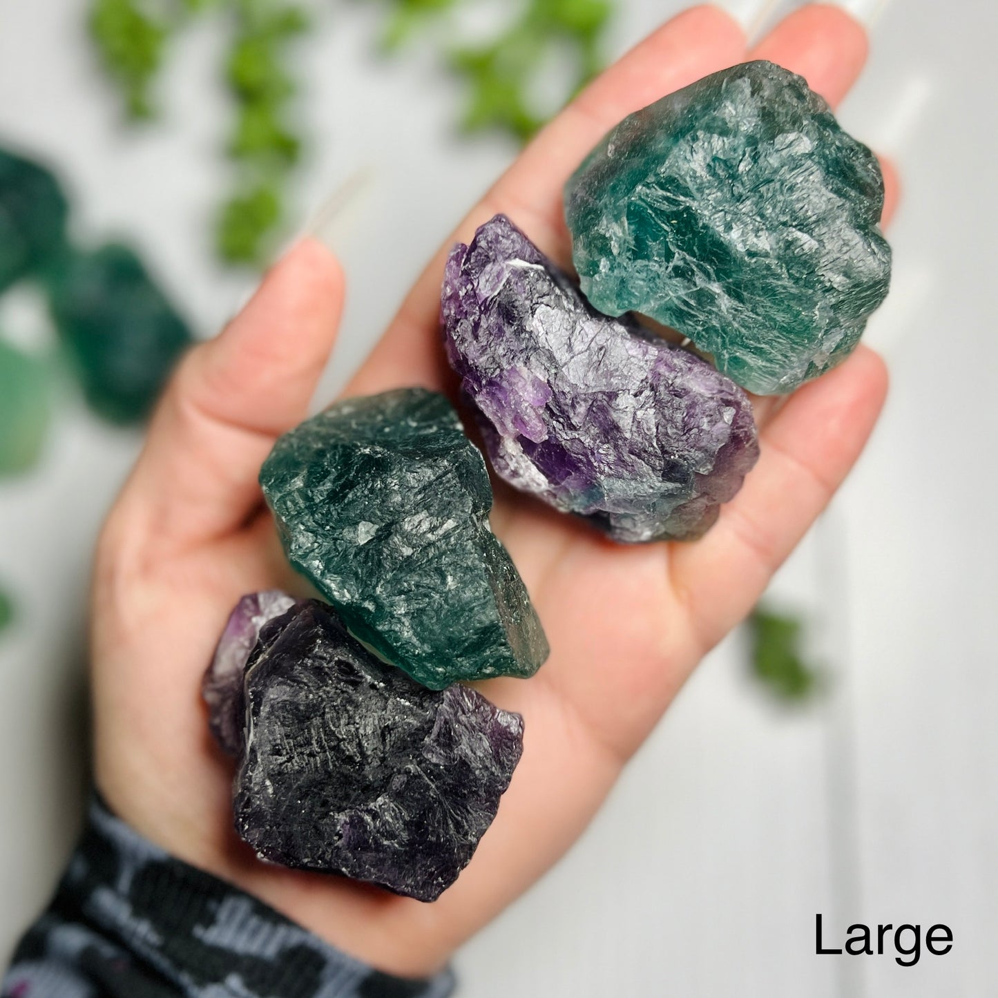 Raw Fluorite