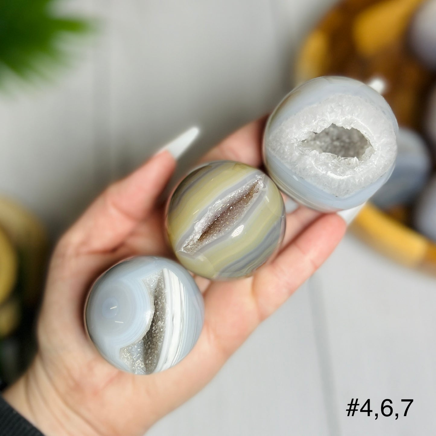 Druzy Agate Spheres