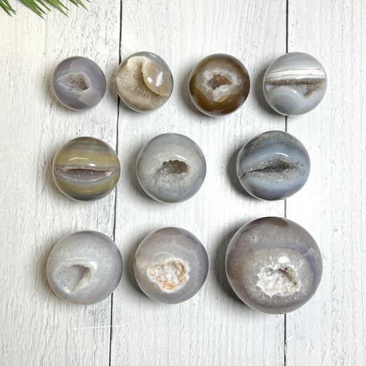 Druzy Agate Spheres