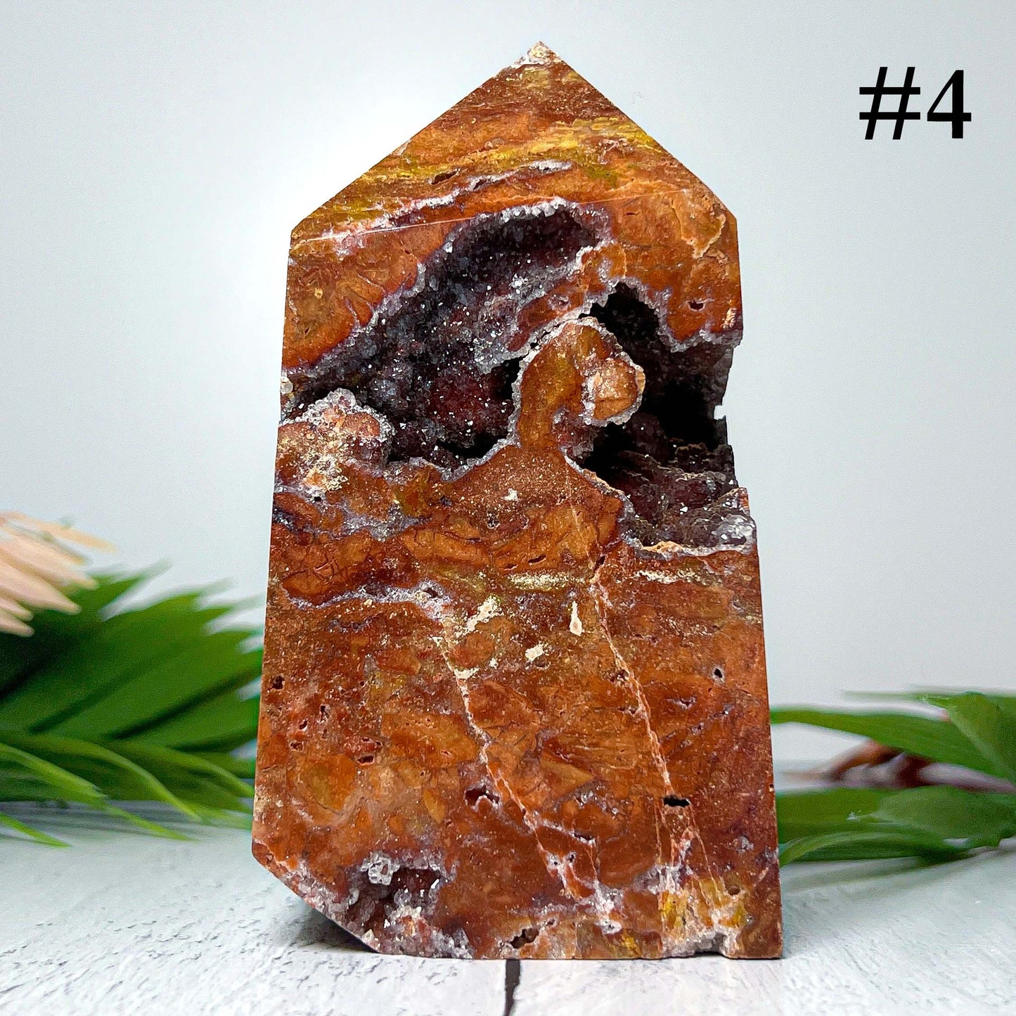 Druzy Jasper Towers