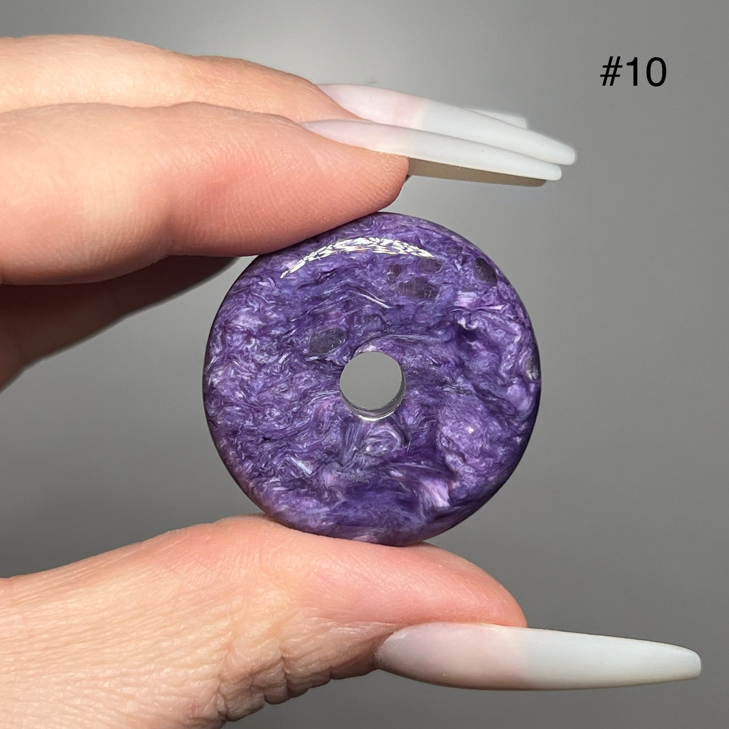 Charoite Donuts