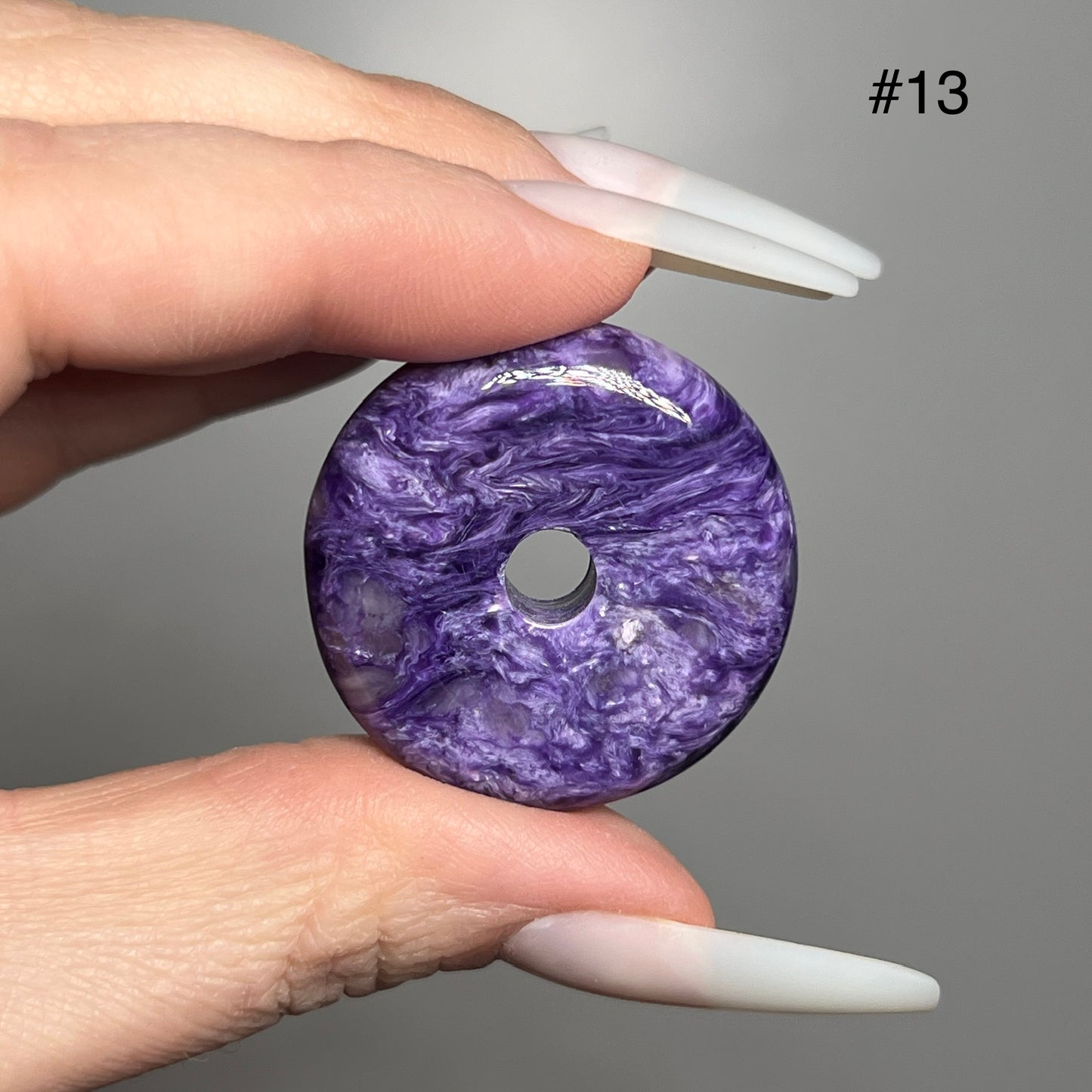 Charoite Donuts