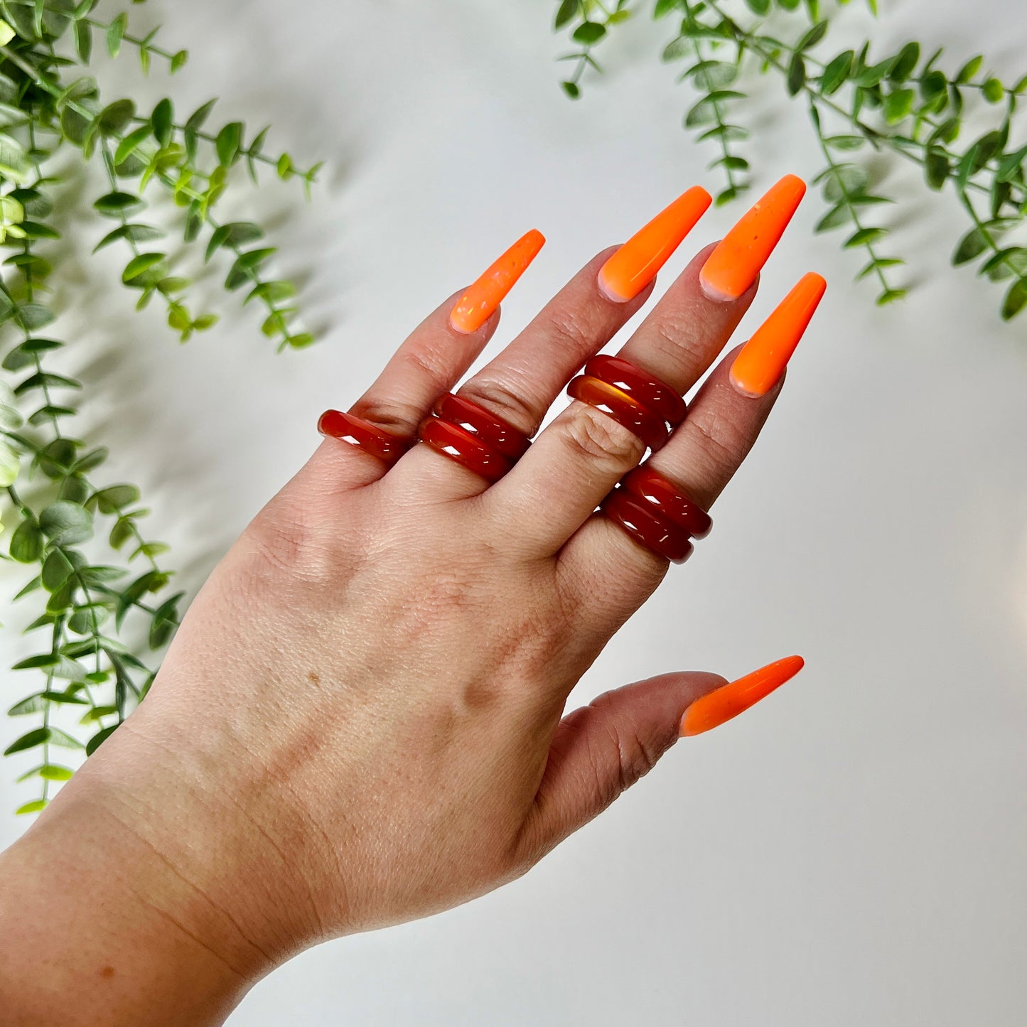 Carnelian Rings