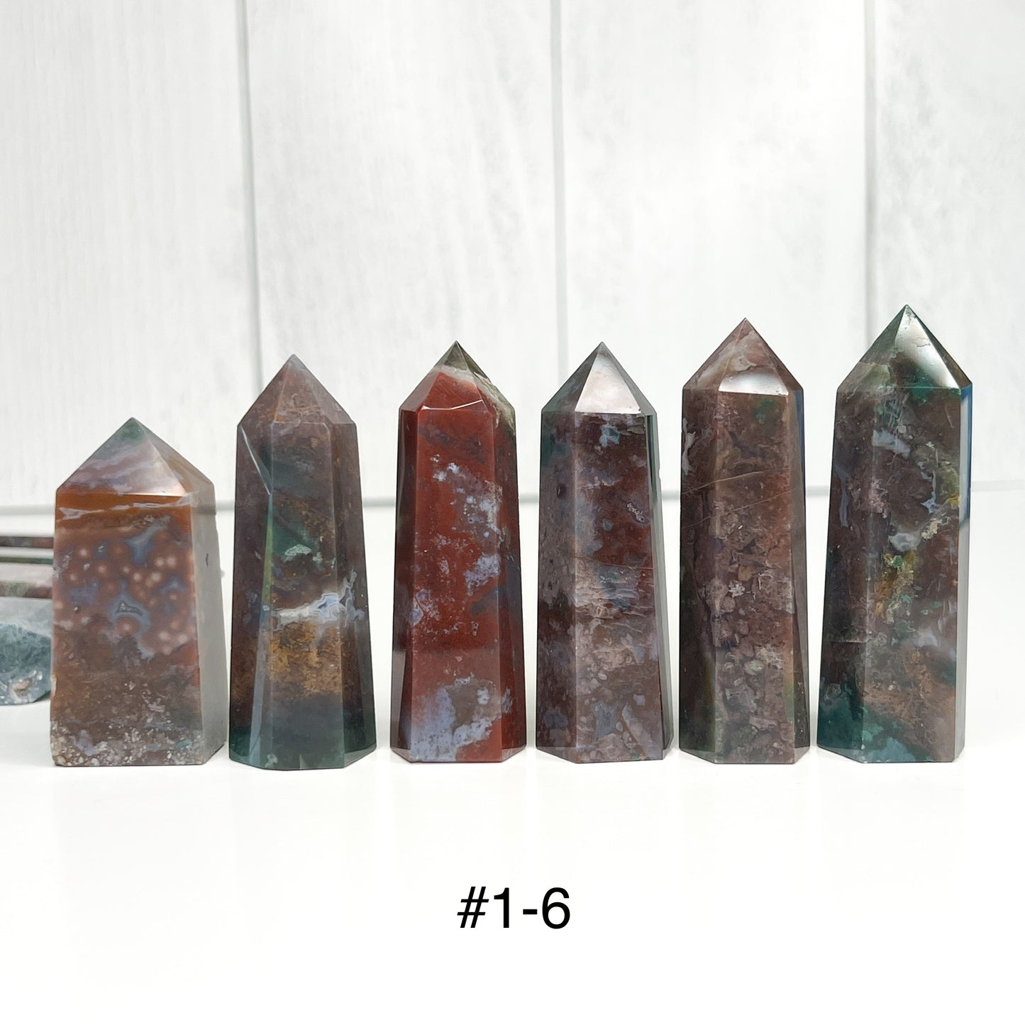 Moss Agate Towers