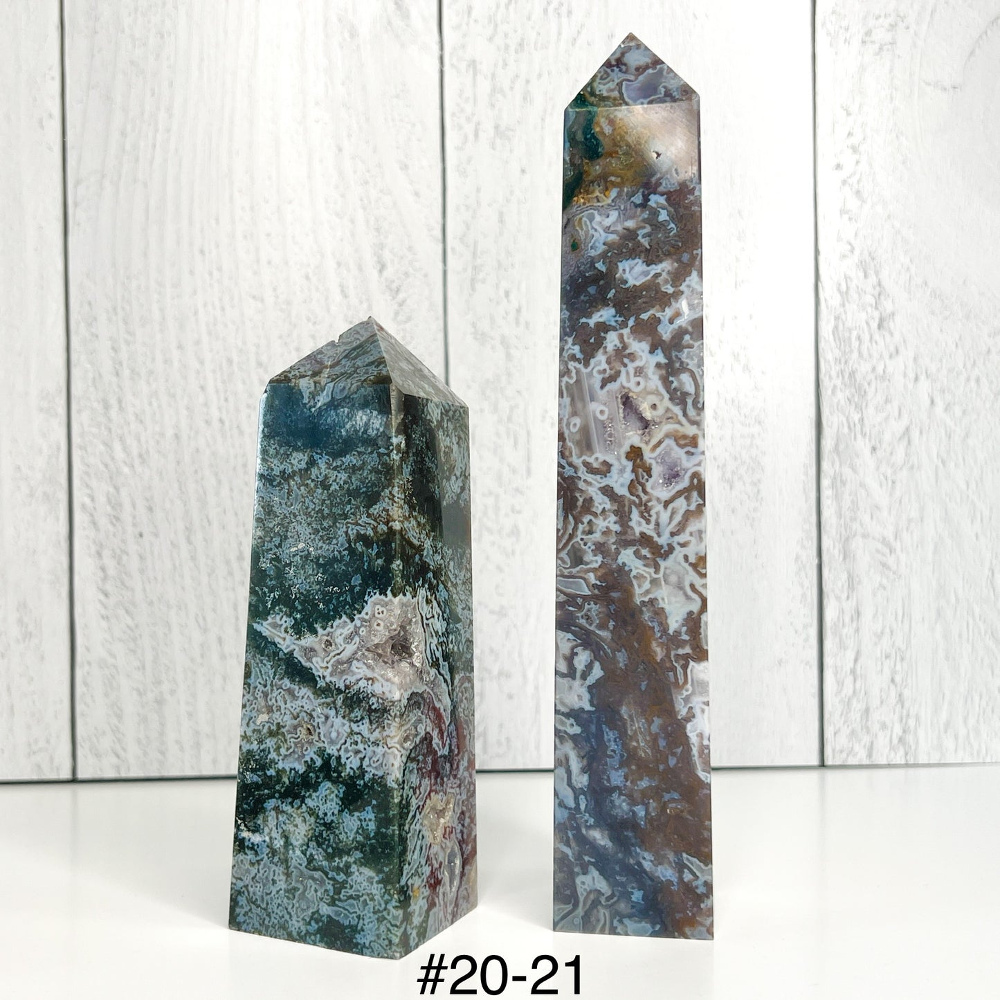 Moss Agate Towers