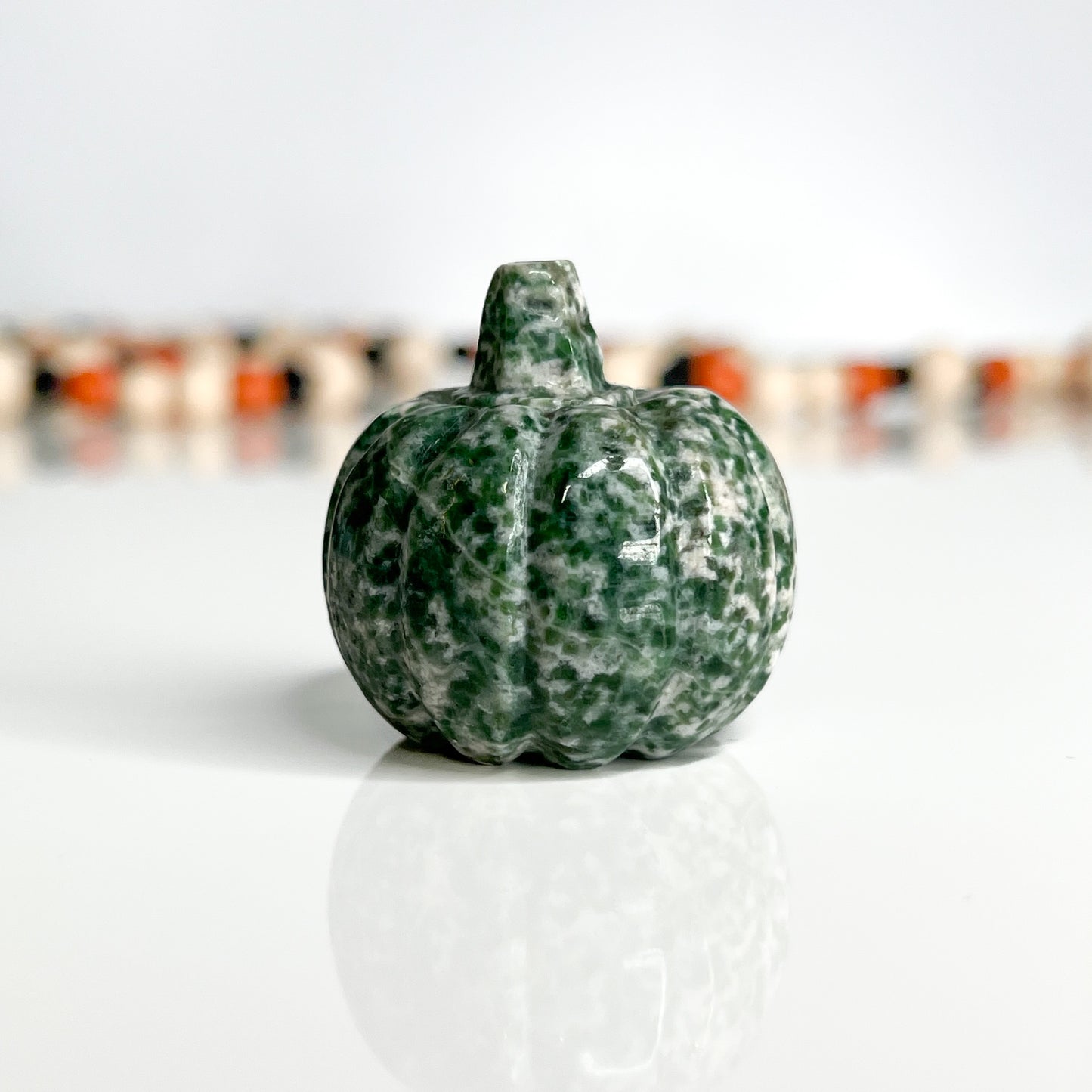 Tree Agate Pumpkin