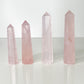 Girasol Rose Quartz Towers