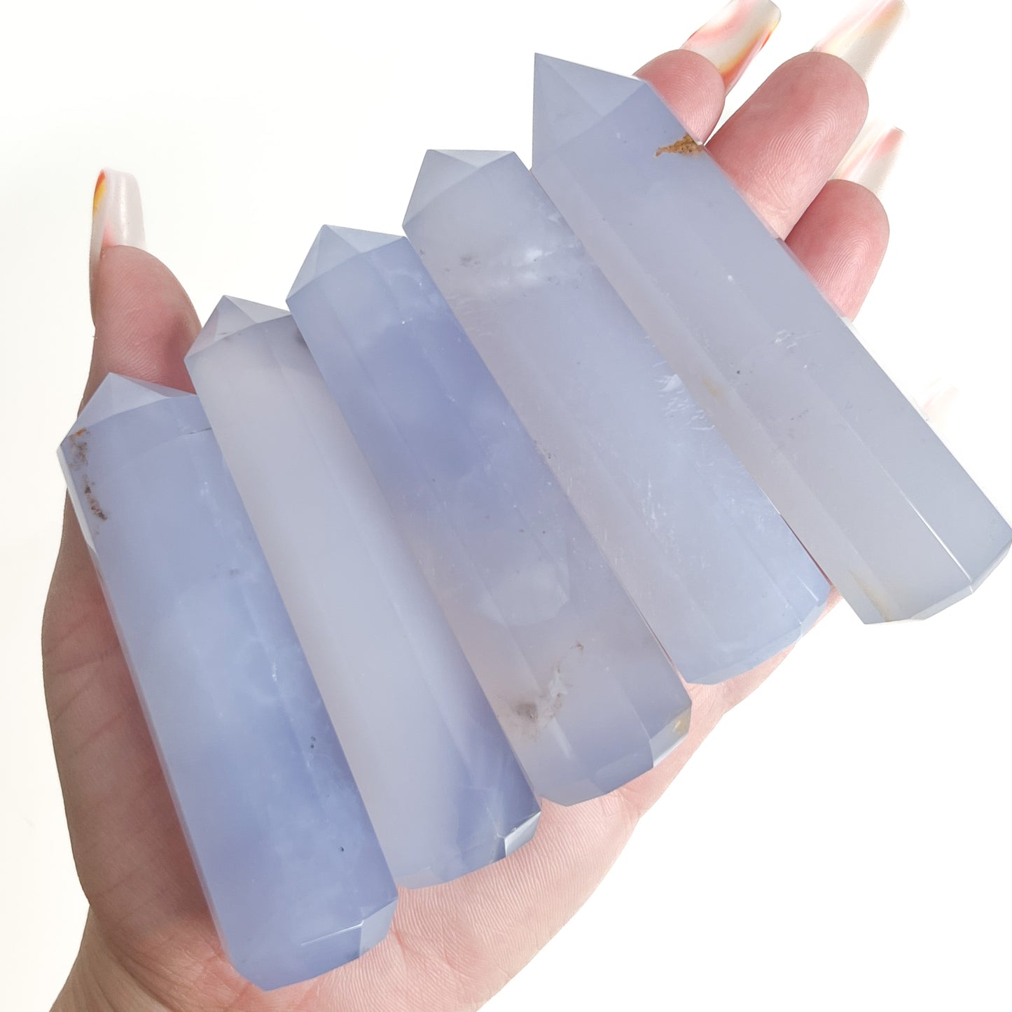 Blue Chalcedony Towers