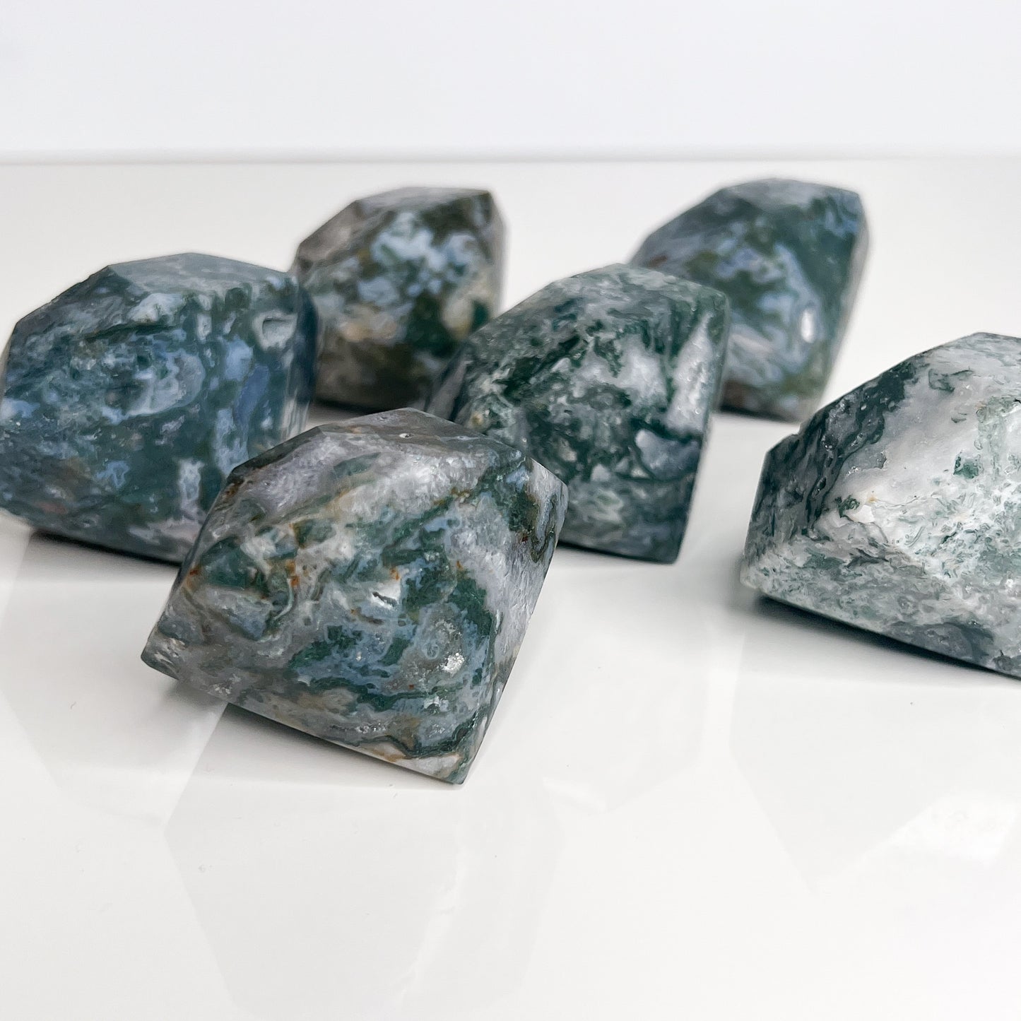 Moss Agate Diamonds