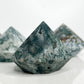 Moss Agate Diamonds