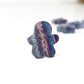 Mini Rainbow Fluorite Gingerbread Man