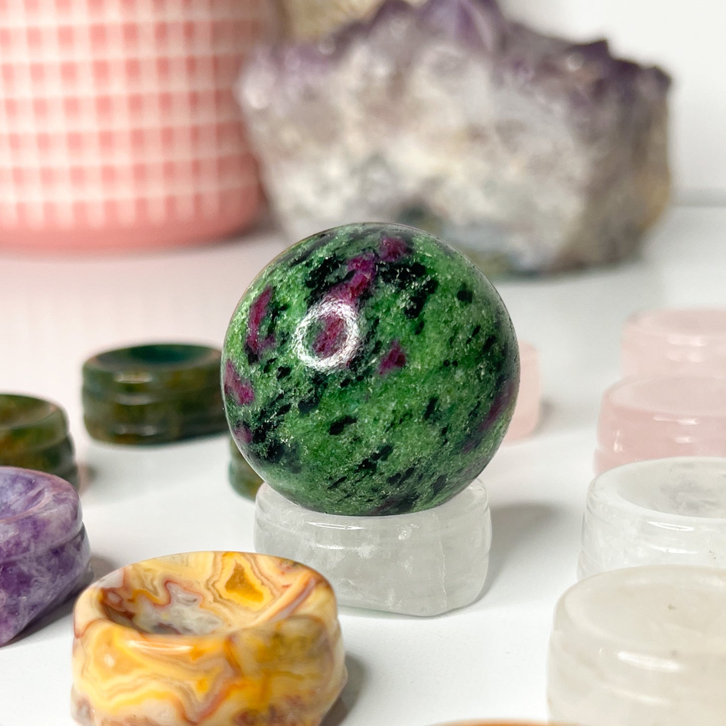 Crystal Sphere Stands