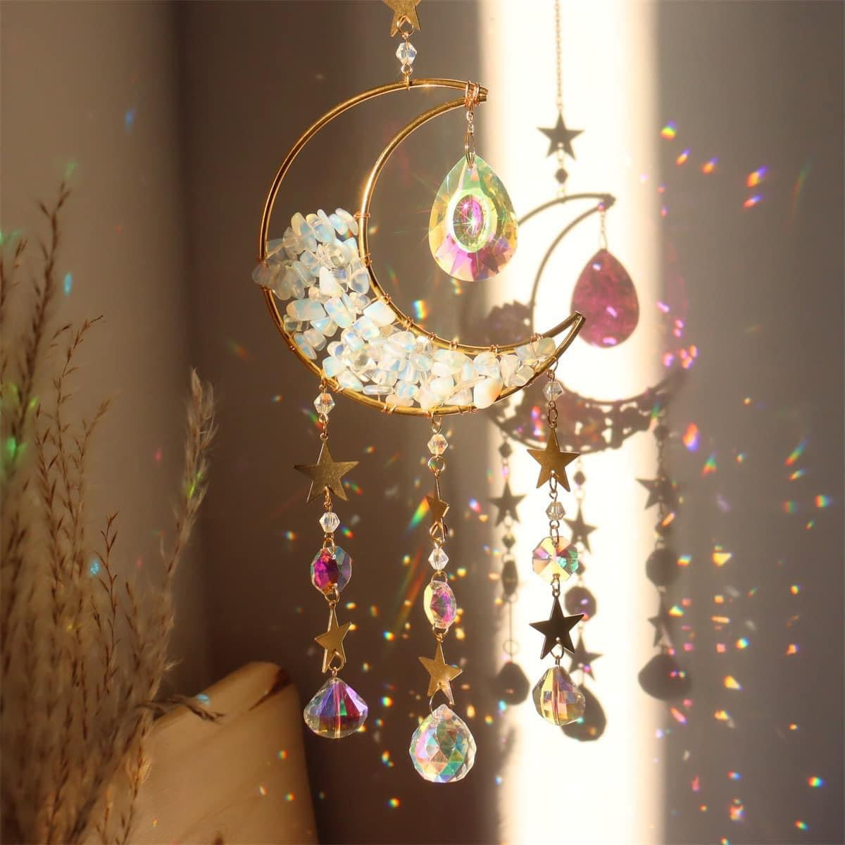 Crystal Moon Sun Catcher