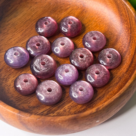 Gem Lepidolite Mini Donut