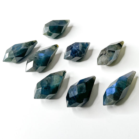 Faceted Labradorite Teardrop