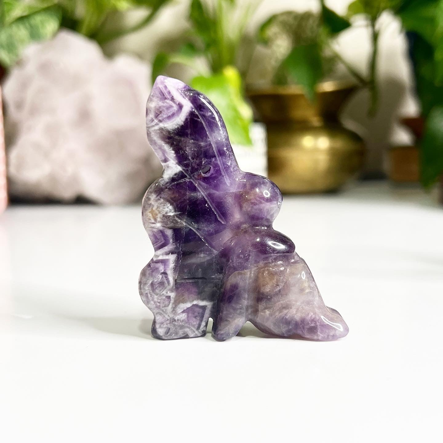 Large Chevron Amethyst Fairy