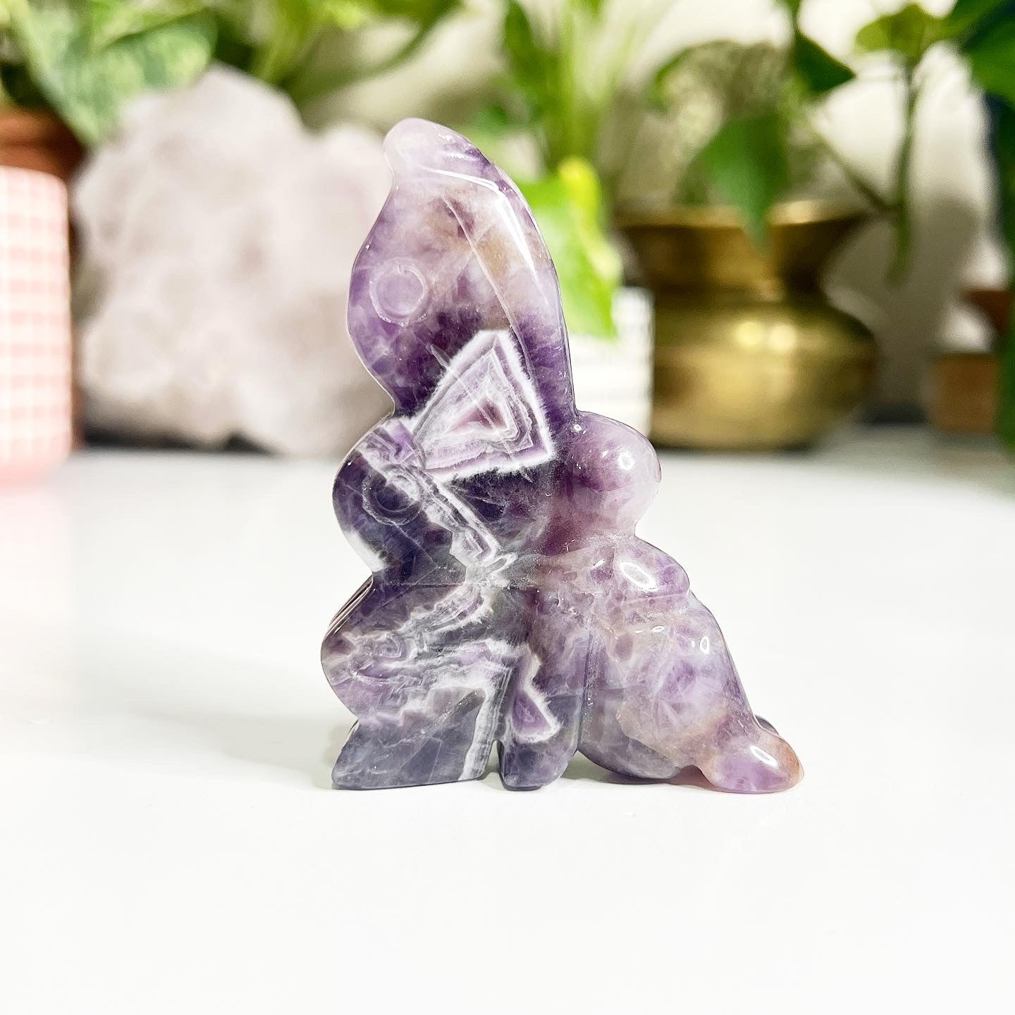 Large Chevron Amethyst Fairy