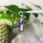 S925 Amethyst Heart Pendants