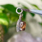 S925 Rutile Quartz & Sunstone   Pendants