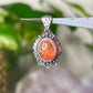 S925 Rutile Quartz & Sunstone   Pendants