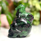 Ruby Zoisite Lion Skull