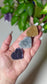 Druzy Amethyst hearts