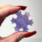 Drilled Fluorite Snowflake