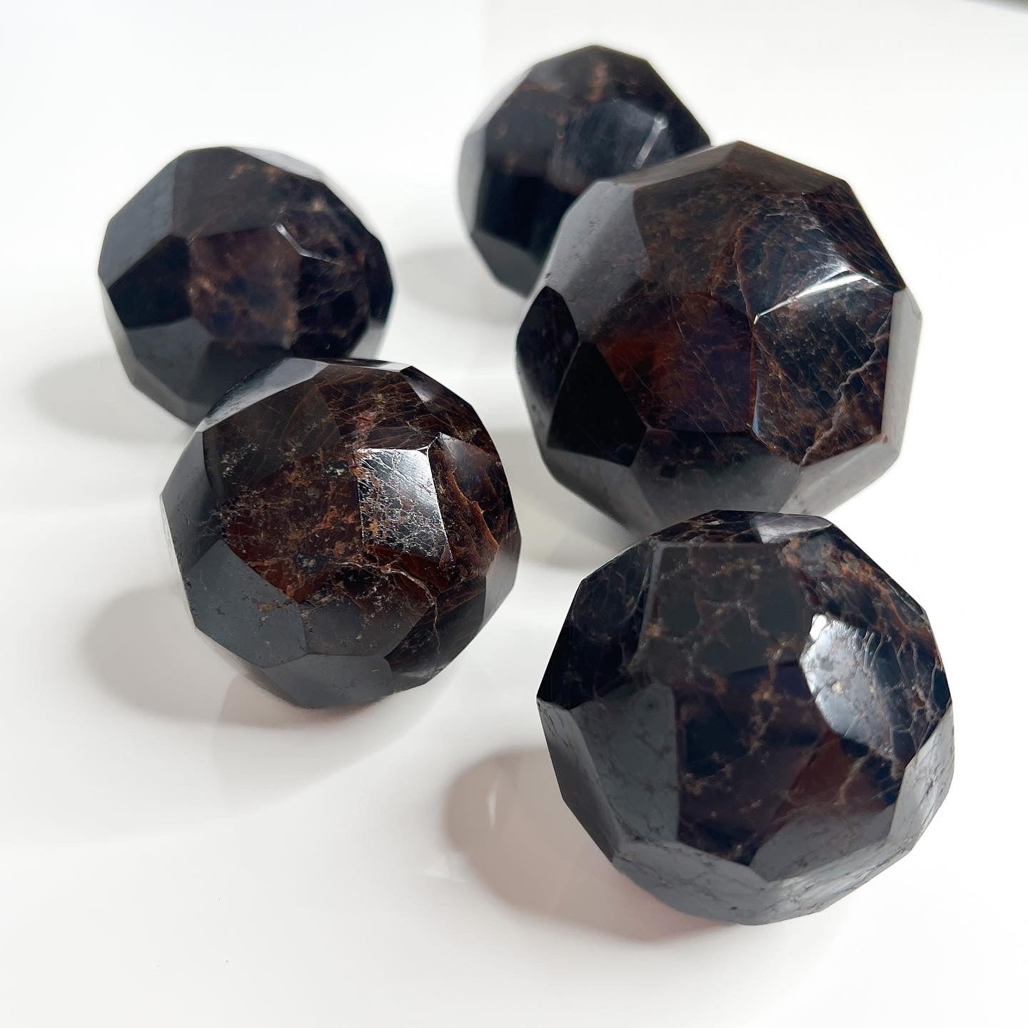 Garnet Freeform Spheres