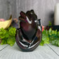 Rainbow Obsidian Anatomical Heart