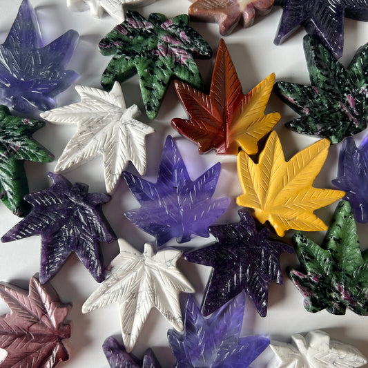 Maple Leaf Carving