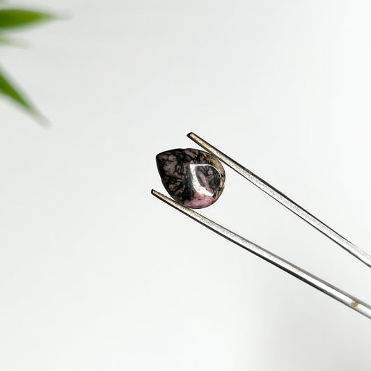 Rhodonite Teardrop Bead