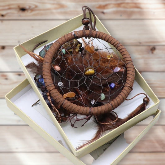 Hanging Chakra Dream Catcher