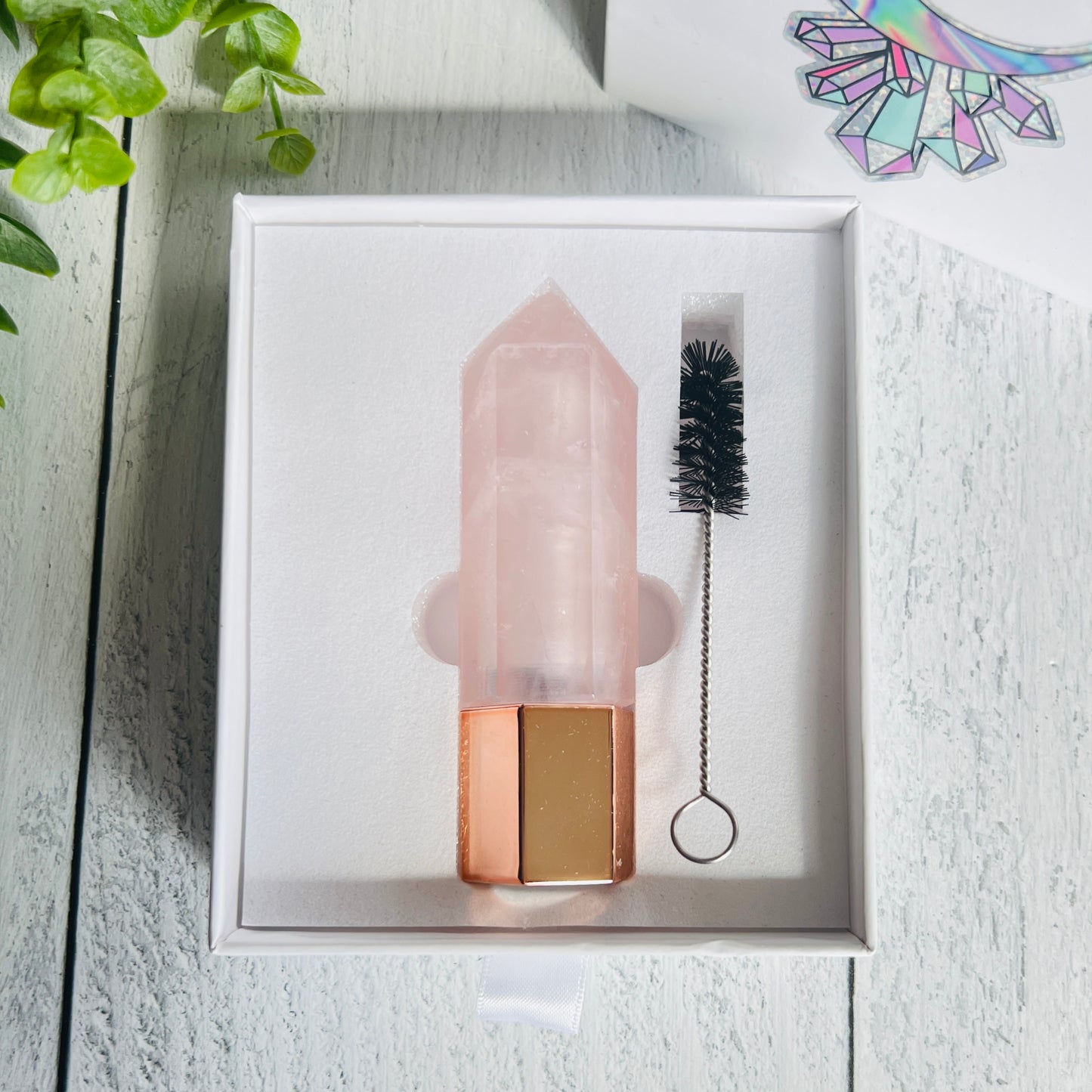 Rose Quartz Oil Roller