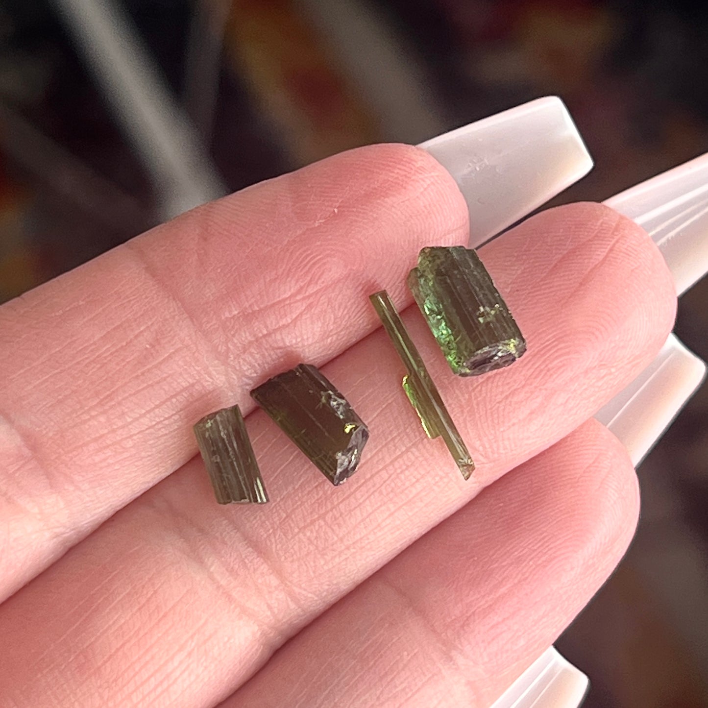 1 gram Green Tourmaline