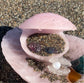 Large Rose Quartz Shell